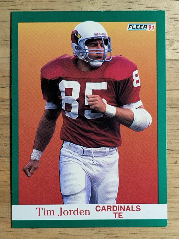 1991 Fleer #341 Tim Jorden RC