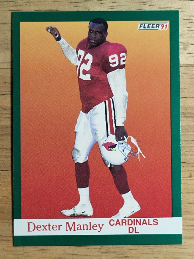 1991 Fleer #343 Dexter Manley