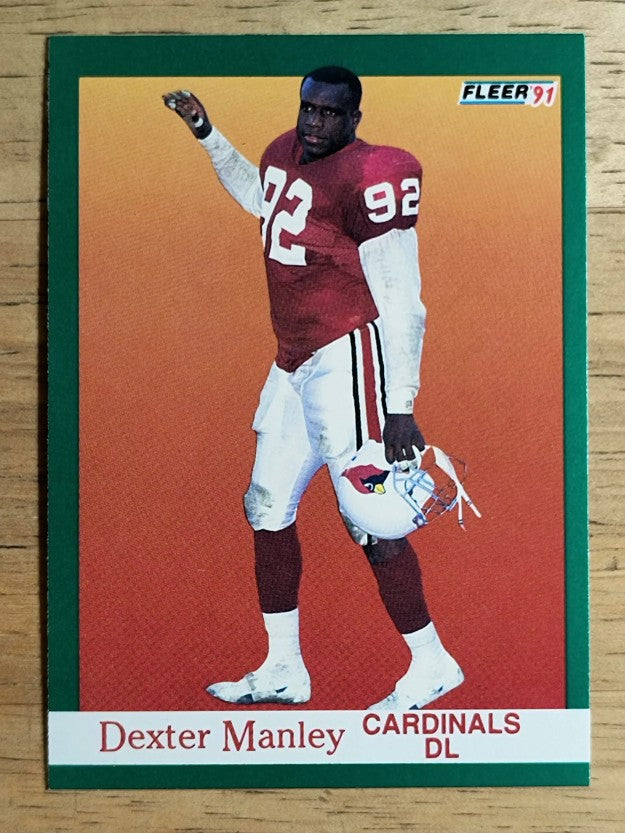 1991 Fleer #343 Dexter Manley
