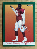 1991 Fleer #343 Dexter Manley