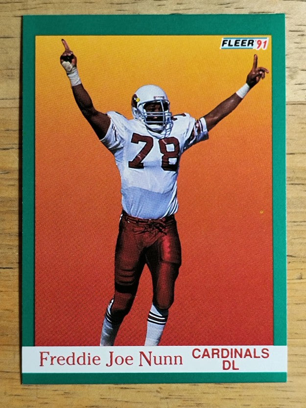 1991 Fleer #344 Freddie Joe Nunn