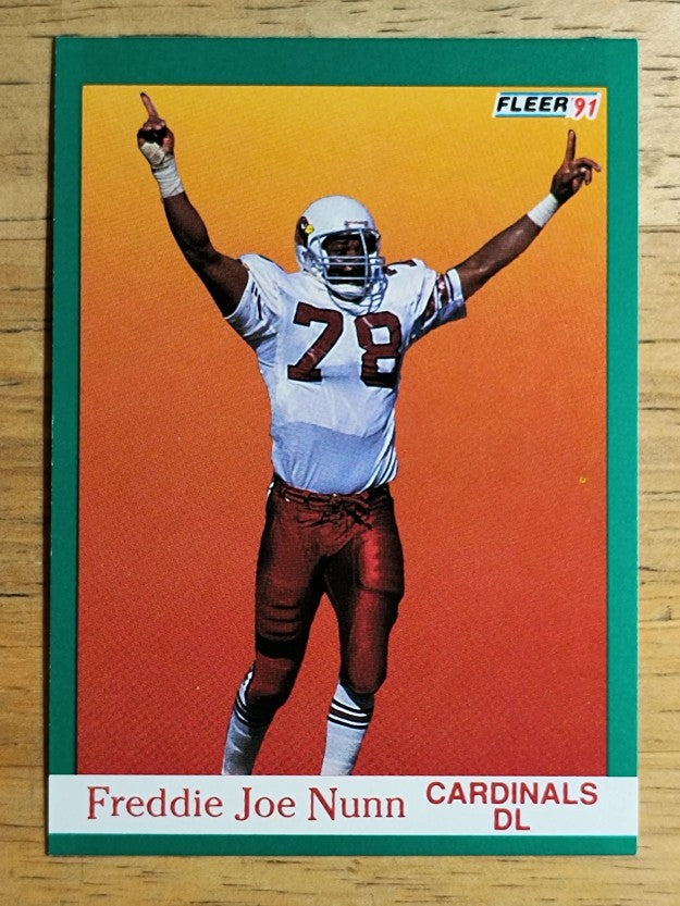 1991 Fleer #344 Freddie Joe Nunn