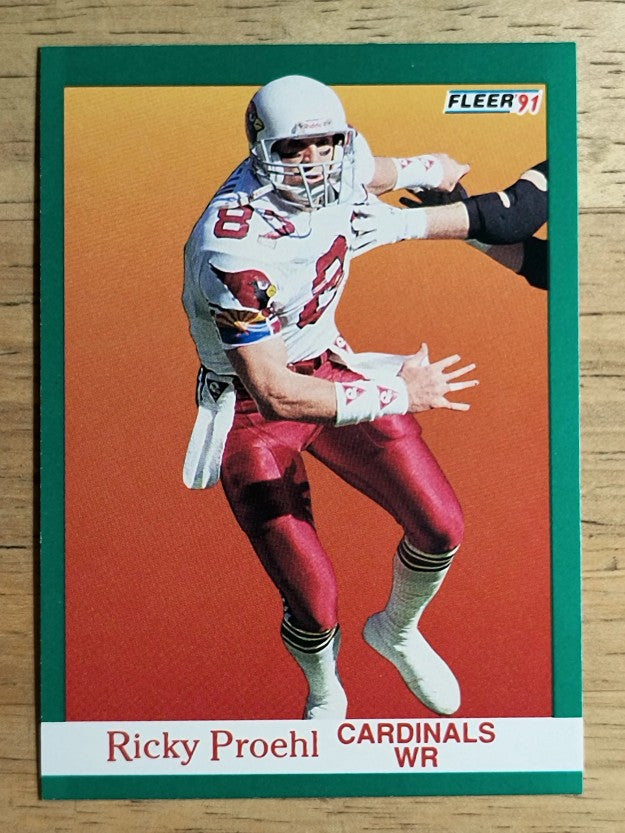 1991 Fleer #345 Ricky Proehl