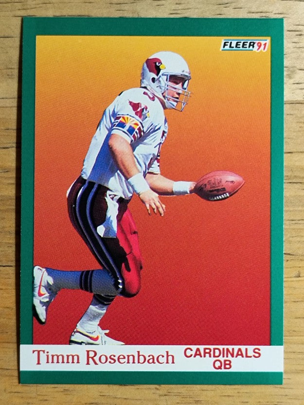 1991 Fleer #347 Timm Rosenbach