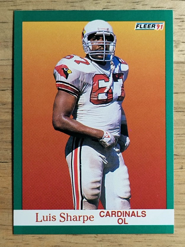 1991 Fleer #348 Luis Sharpe
