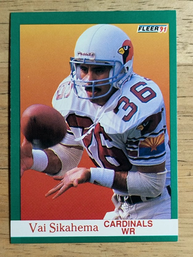 1991 Fleer #349 Vai Sikahema