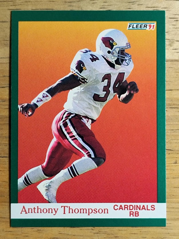 1991 Fleer #350 Anthony Thompson