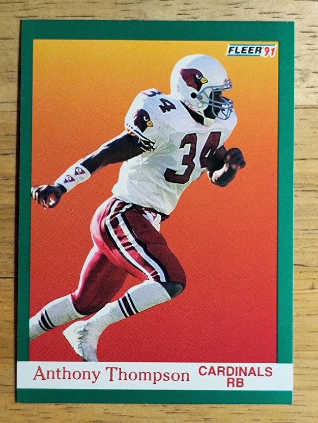 1991 Fleer #350 Anthony Thompson