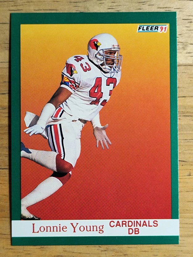 1991 Fleer #351 Lonnie Young