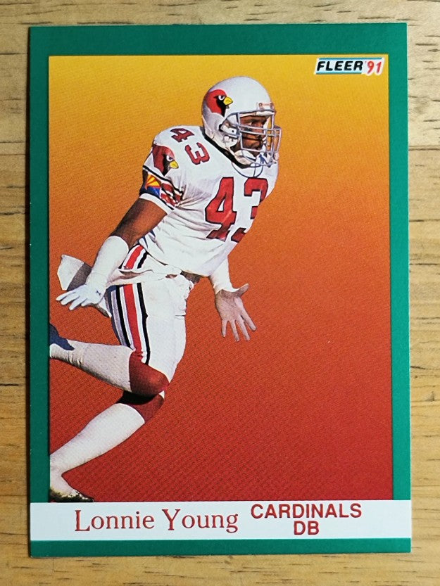 1991 Fleer #351 Lonnie Young