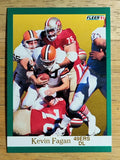 1991 Fleer #354 Kevin Fagan