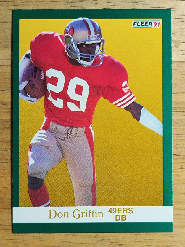 1991 Fleer #355 Don Griffin
