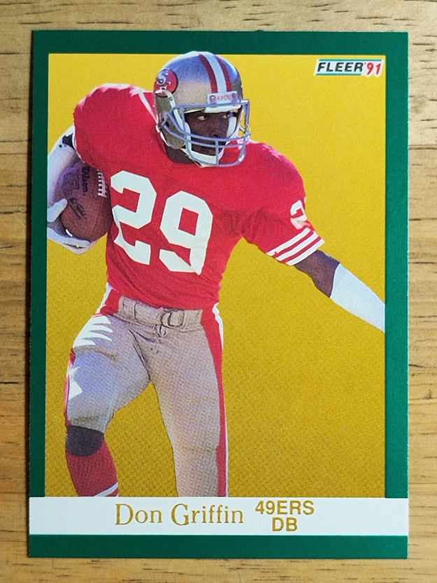 1991 Fleer #355 Don Griffin