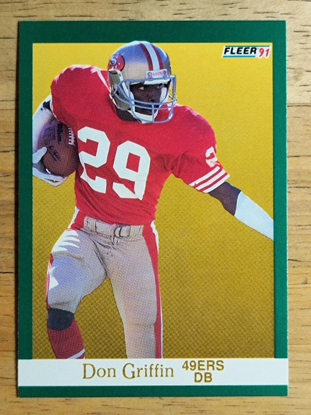 1991 Fleer #355 Don Griffin
