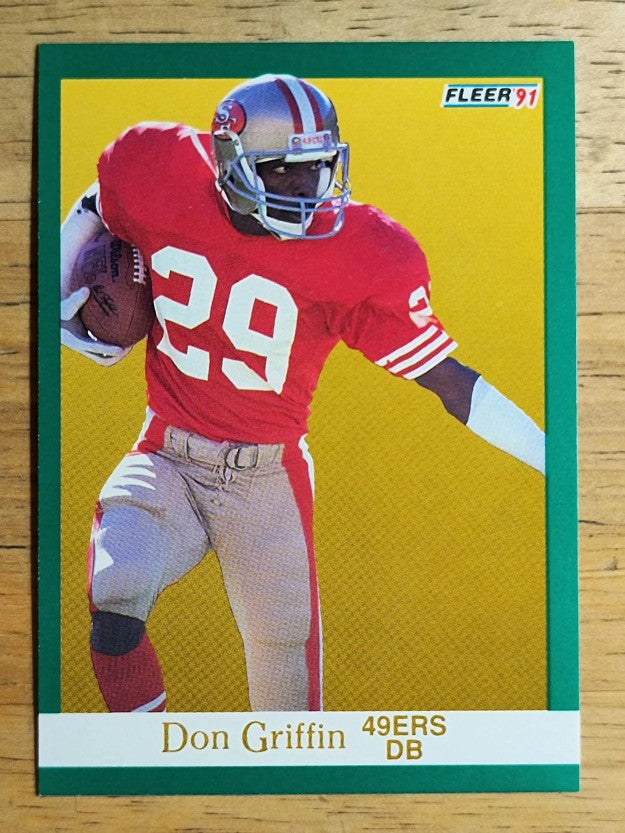 1991 Fleer #355 Don Griffin