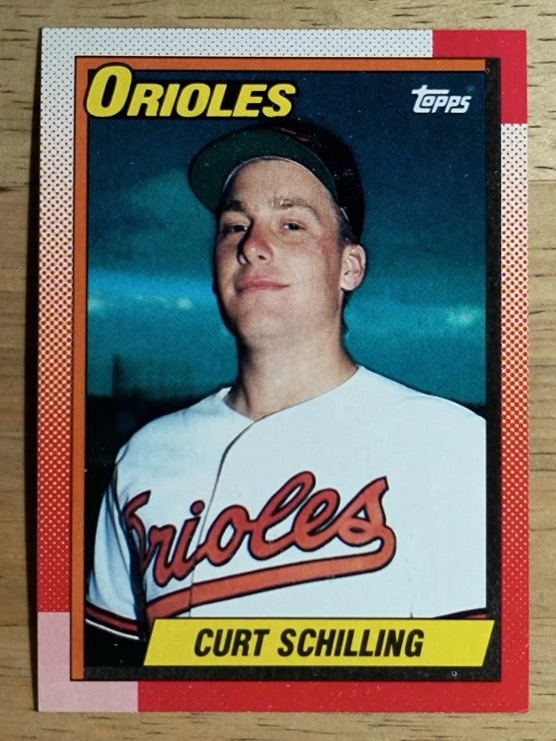 1990 Topps #97 Curt Schilling