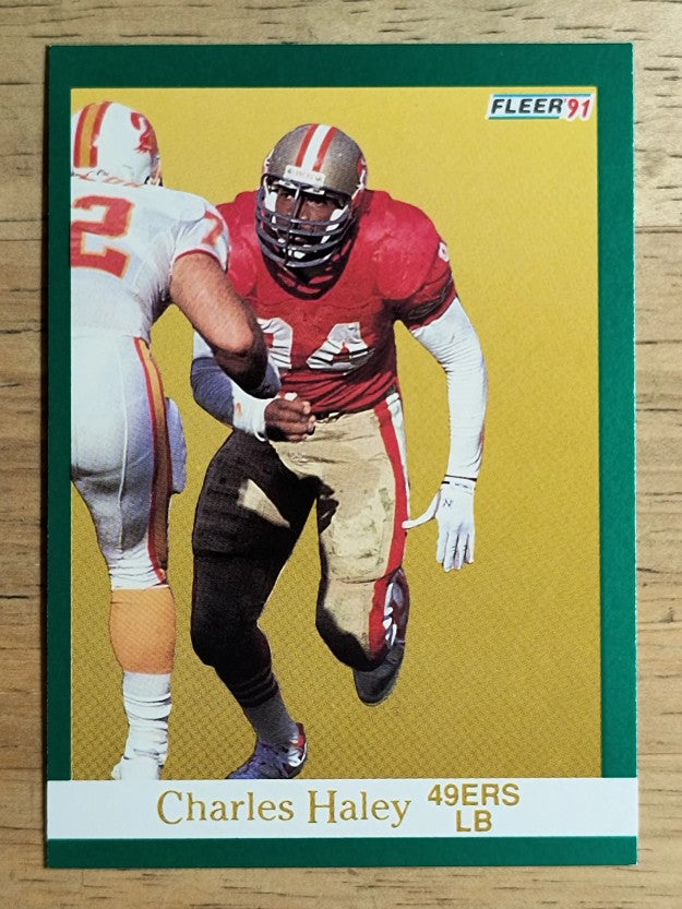 1991 Fleer #356 Charles Haley