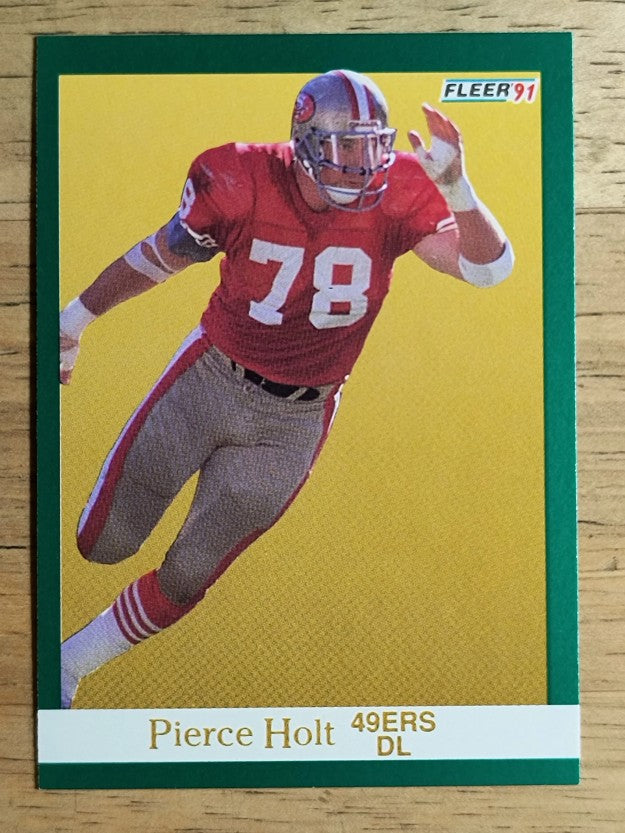 1991 Fleer #357 Pierce Holt