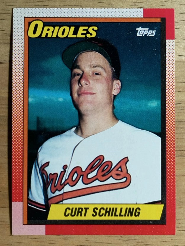 1990 Topps #97 Curt Schilling