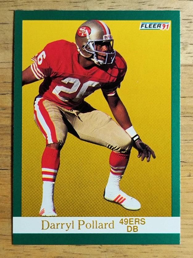 1991 Fleer #361 Darryl Pollard