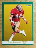 1991 Fleer #362 Tom Rathman