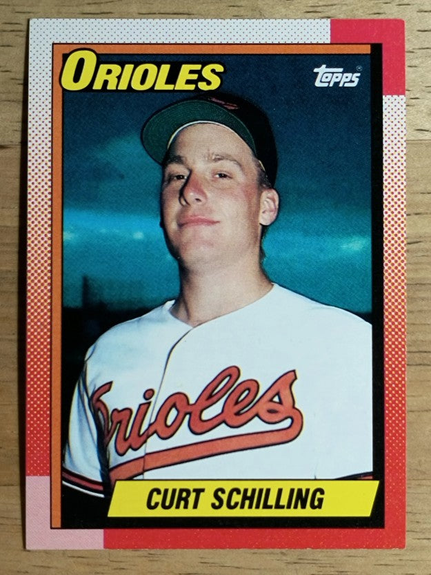 1990 Topps #97 Curt Schilling