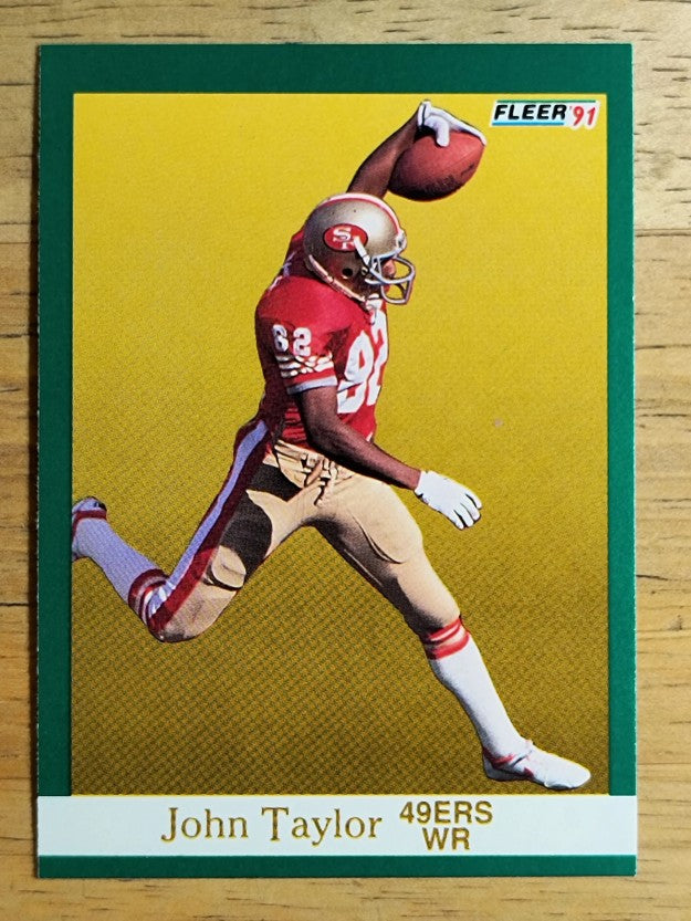 1991 Fleer #365 John Taylor
