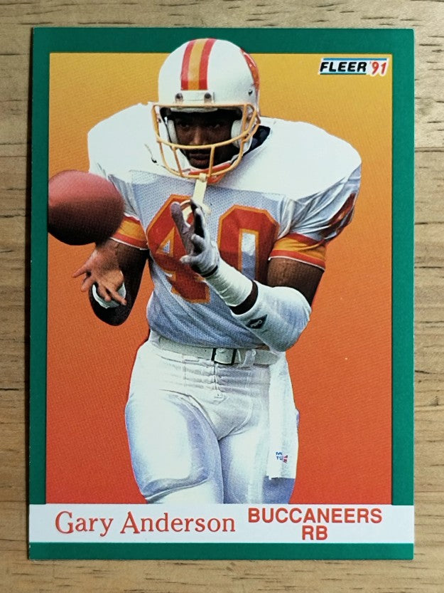 1991 Fleer #368 Gary Anderson RB