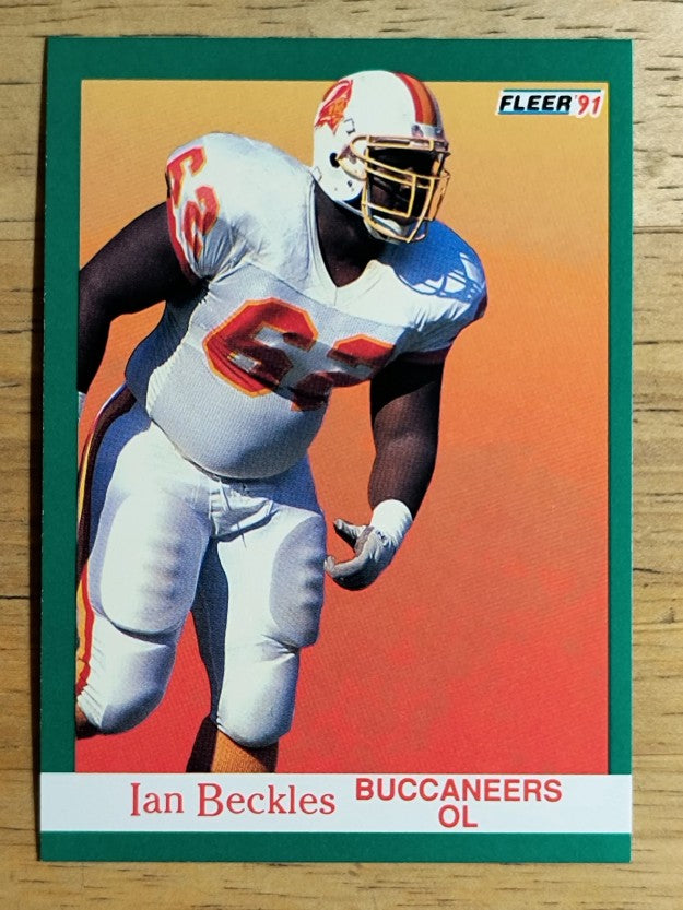 1991 Fleer #369 Ian Beckles