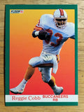 1991 Fleer #371 Reggie Cobb