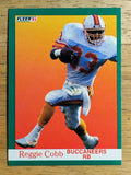 1991 Fleer #371 Reggie Cobb