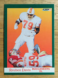 1991 Fleer #372 Reuben Davis