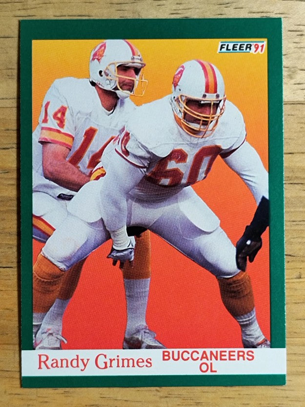 1991 Fleer #373 Randy Grimes