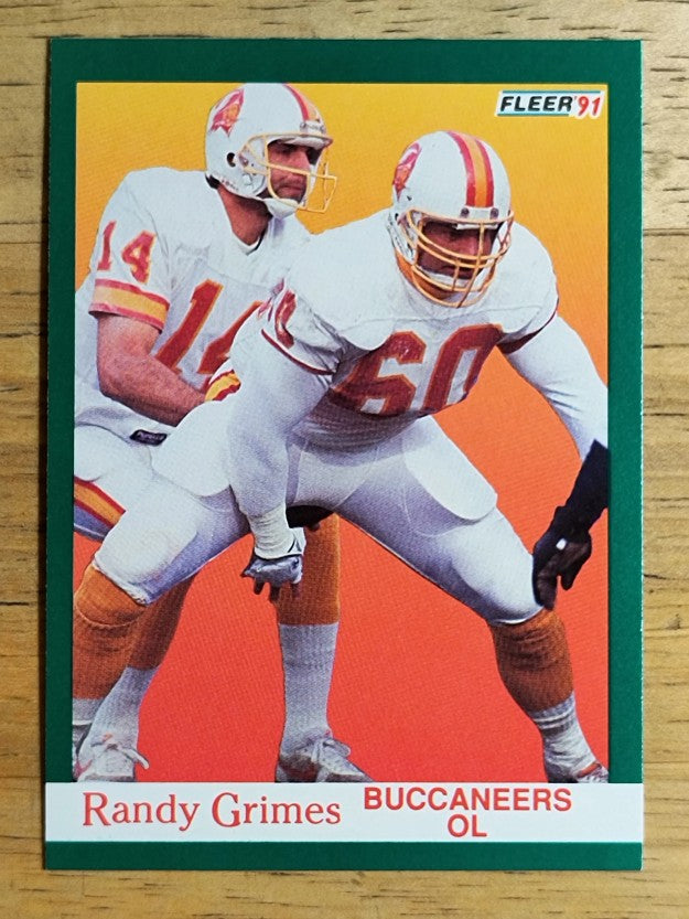 1991 Fleer #373 Randy Grimes