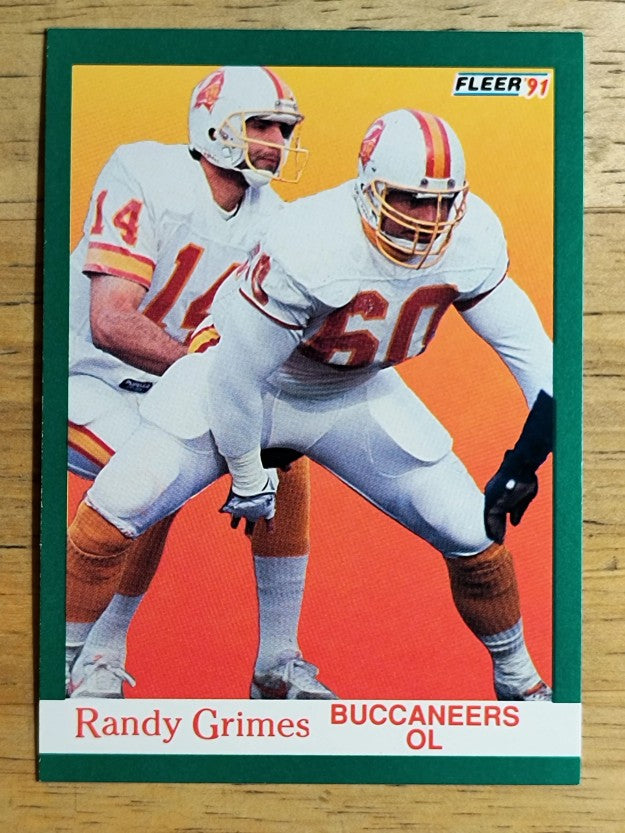 1991 Fleer #373 Randy Grimes