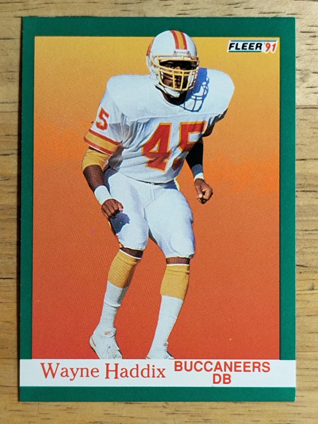 1991 Fleer #374 Wayne Haddix