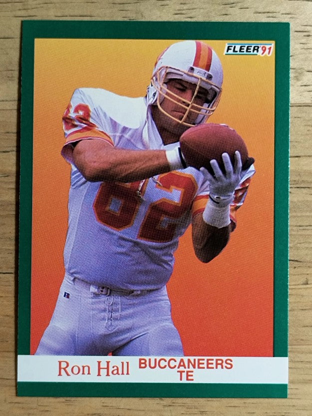 1991 Fleer #375 Ron Hall