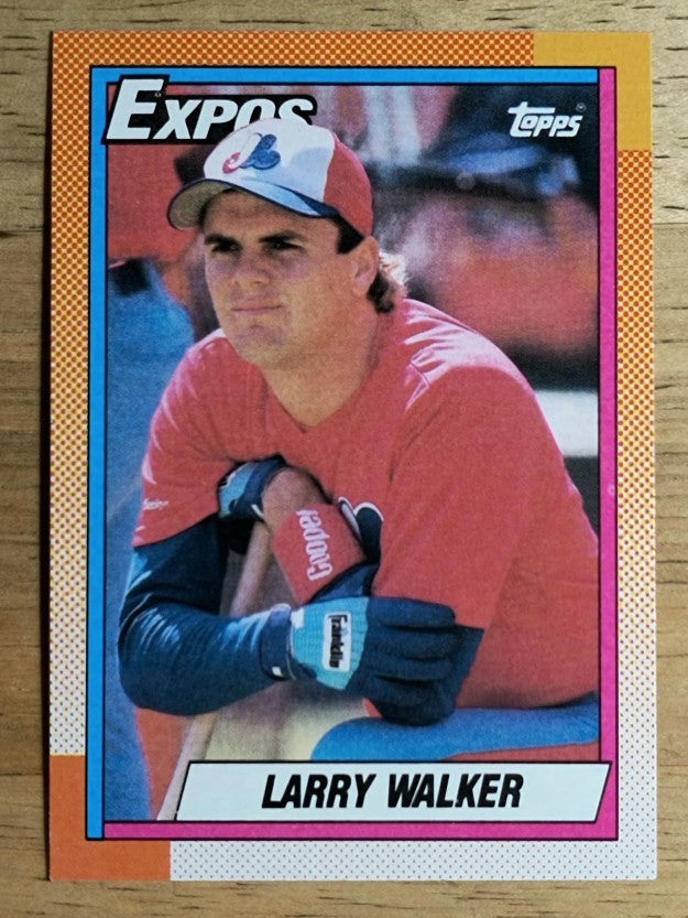 1990 Topps #757 Larry Walker RC
