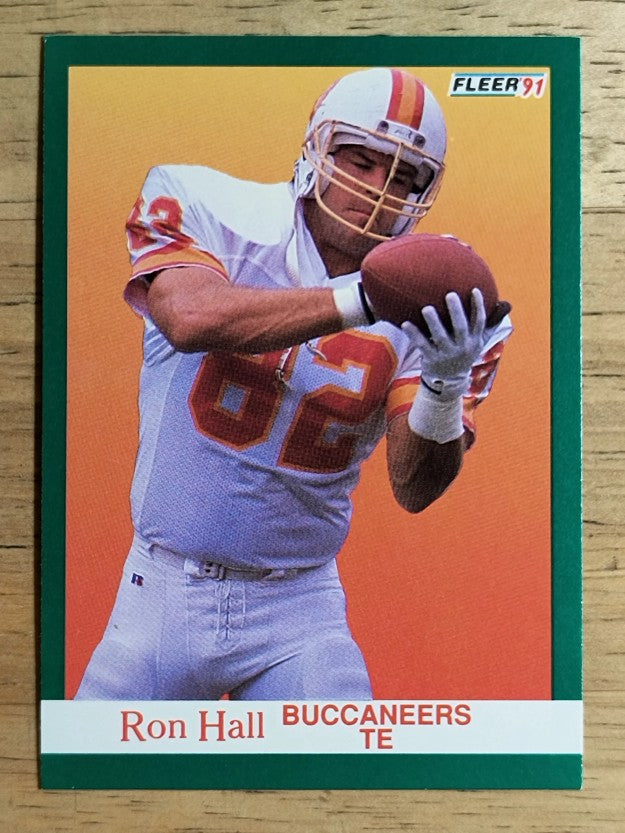 1991 Fleer #375 Ron Hall