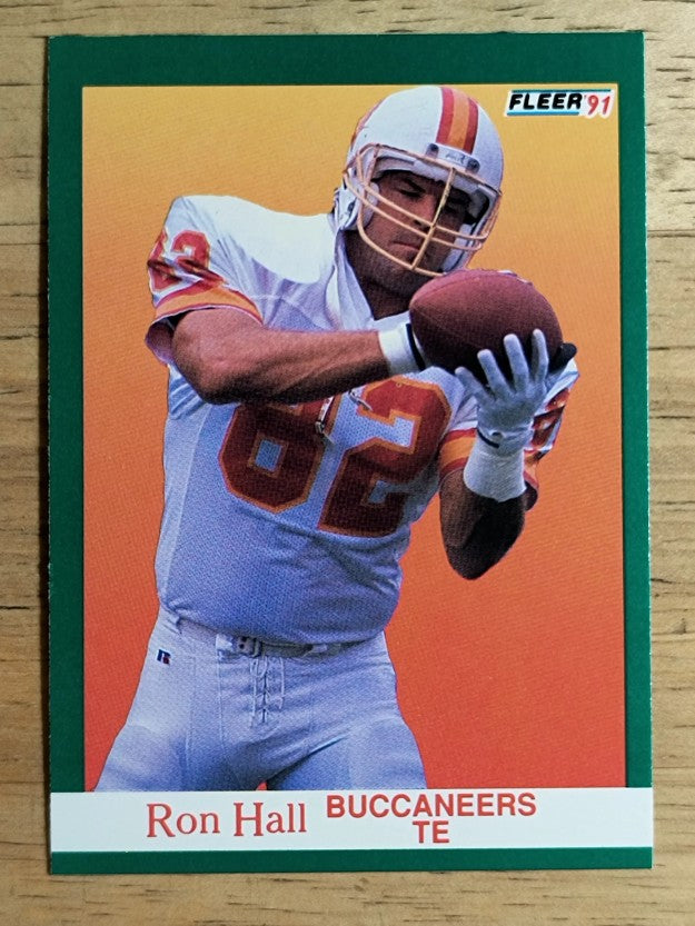 1991 Fleer #375 Ron Hall