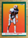 1991 Fleer #377 Bruce Hill