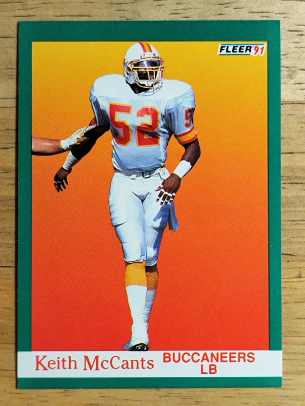 1991 Fleer #378 Keith McCants