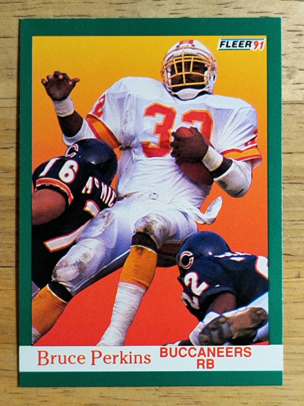 1991 Fleer #379 Bruce Perkins