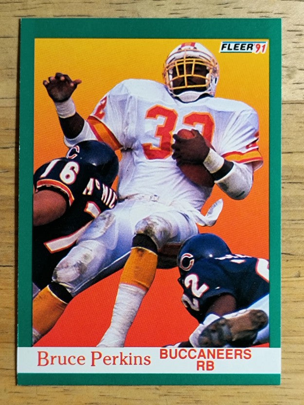 1991 Fleer #379 Bruce Perkins