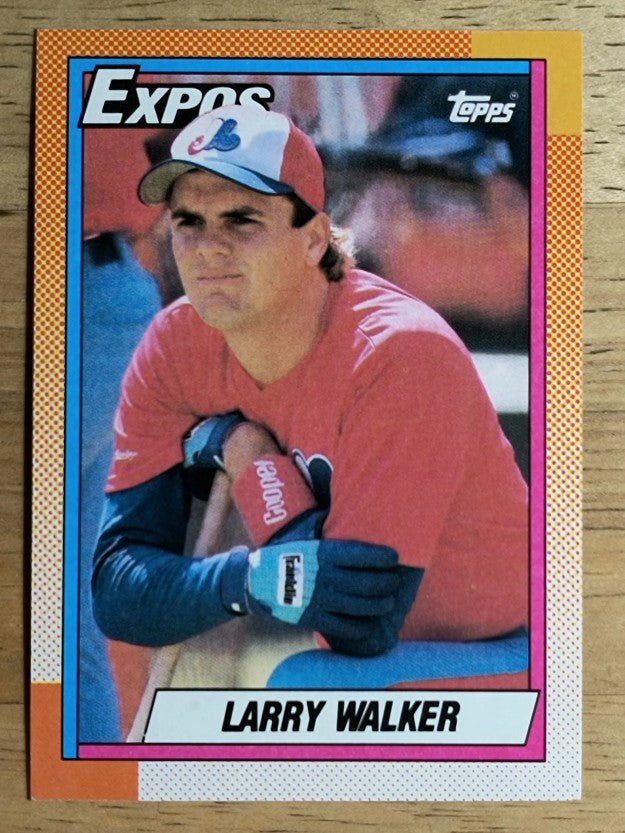 1990 Topps #757 Larry Walker RC