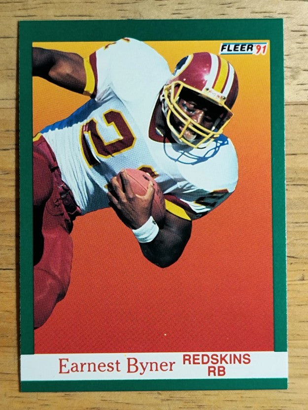 1991 Fleer #383 Earnest Byner