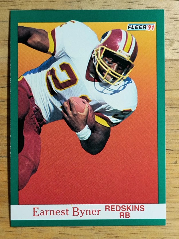 1991 Fleer #383 Earnest Byner