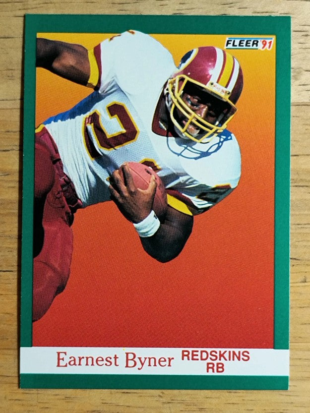 1991 Fleer #383 Earnest Byner