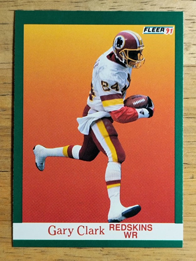 1991 Fleer #384 Gary Clark