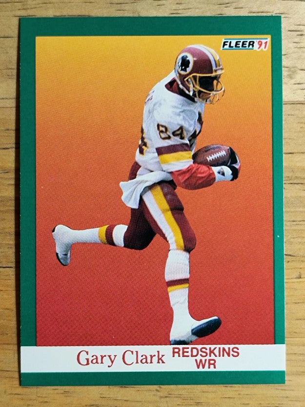 1991 Fleer #384 Gary Clark